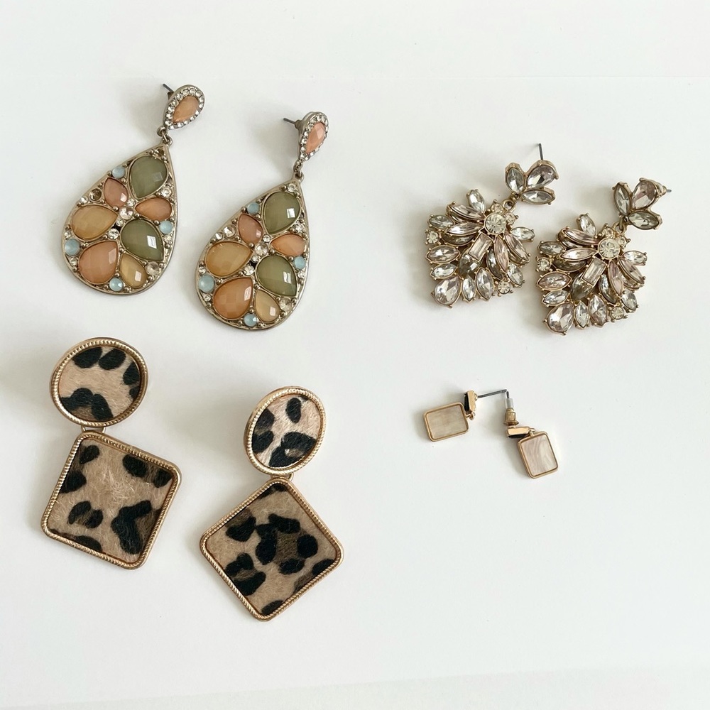 SET OF EARRINGS ZARA MANGO STRADIVARIUS